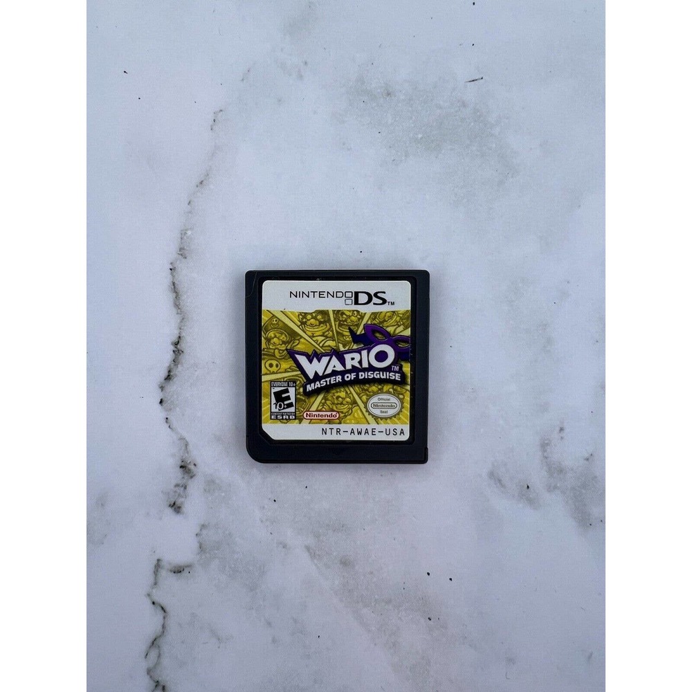 Wario: Master of Disguise (Nintendo DS, 2007) Cartridge - Authentic & Tested
